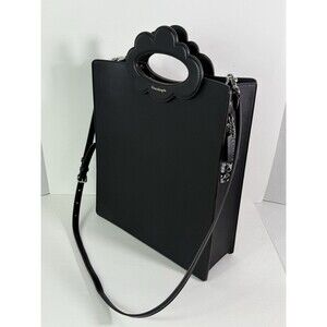 Coach Cloud Handle Tote Black In Coachtopia Leather CT383